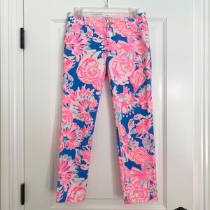 NWT Lilly Pulitzer Sadie Stretch Crop Chino - Size 2